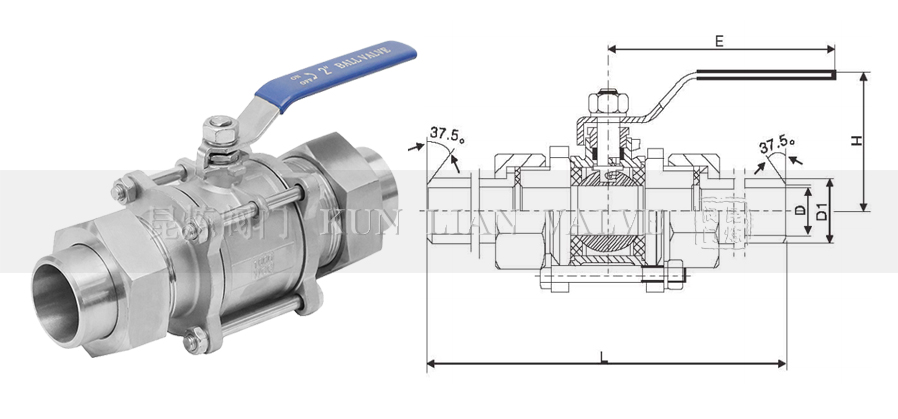 Q61F-16P���ӹ���Ƭʽ�������y�Y���D